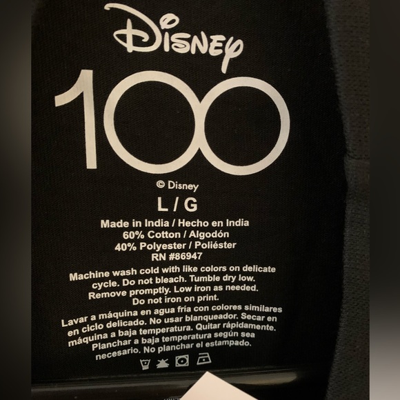 NWT Disney 100 Retro Icons Graphic Tee T-Shirt Short Sleeve Top Shirt - Picture 7 of 11